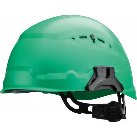 Crossup Casco de seguridad. Verde
