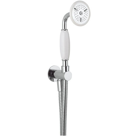 Crosswater Belgravia Ensemble de douchette - douchette - support mural - flexible - G1/2 - chrome