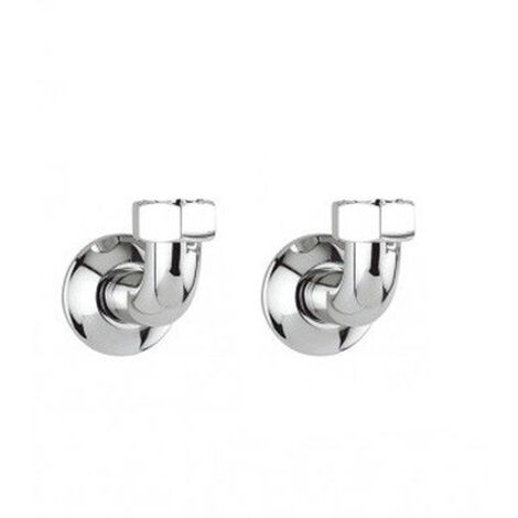 Crosswater Belgravia Rosaces de robinet - raccord - chrome