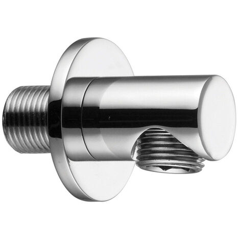 Crosswater Designer coude mural chrome