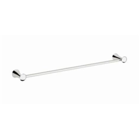 Crosswater Elegance Towel Rail Bathroom 600mm Single Bar Chrome Wall Mounted