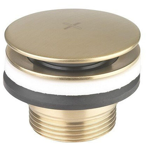Crosswater MPRO Bonde clic clac pour lavabo - avec connexion filetage 1/4 - laiton