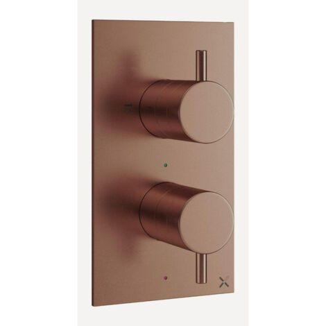 Crosswater MPRO Mitigeur douche - encastrable - vertical - Bronze brossé