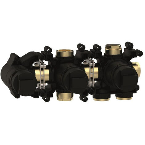 Crosswater MPRO Module Partie encastrable - pour bec baignoire ou douchette - Noir
