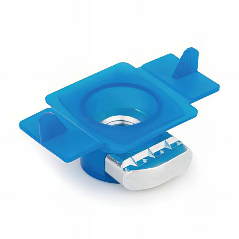 100 accessoires pour profilés Index trut, écrou guide à fixation rapide Index trut, zingué - M8