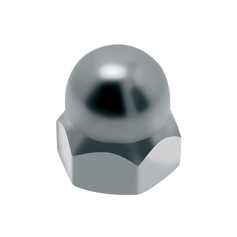 Crous borgnes inox A4 diamètre 8mm clé de 13mm hauteur 15mm boîte de 200 pièces Acton