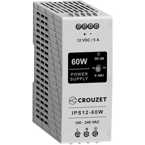 Crouzet 89452061 Industrienetzteil  12 V 5 A 60 W   Inhalt 1 St.