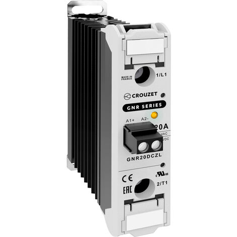 Crouzet Halbleiterrelais GNR20DCZL 20 A Schaltspannung (max.): 280 V/AC Nullspannungsschaltend 1 St.