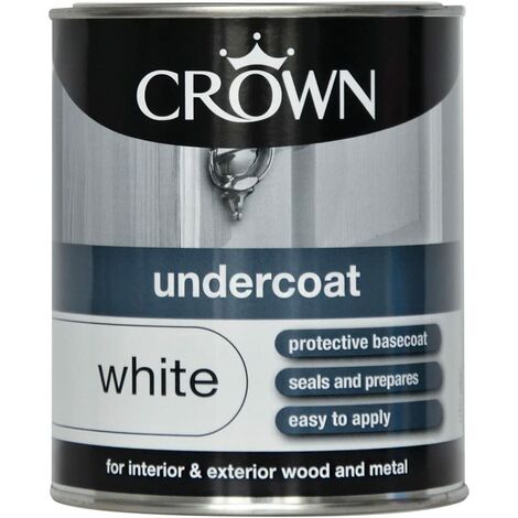 Crown 1.25L - Retail Undercoat Pure Brilliant White