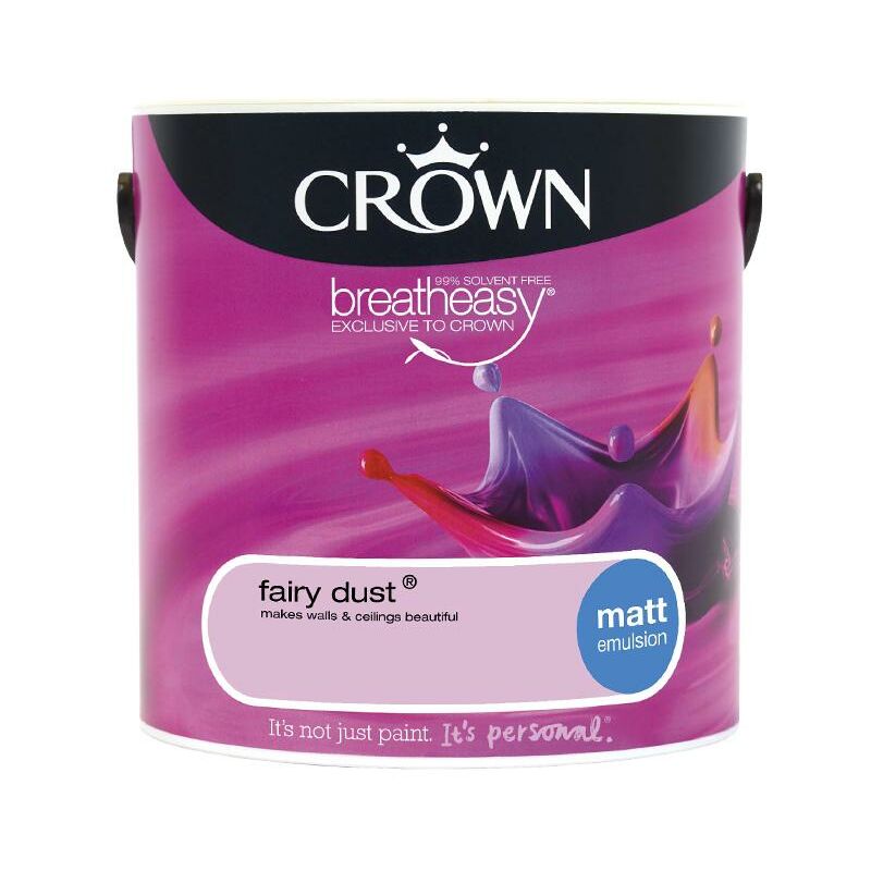 Matt Breatheasy Solvent Free - Fairy Dust - 2.5L - Crown