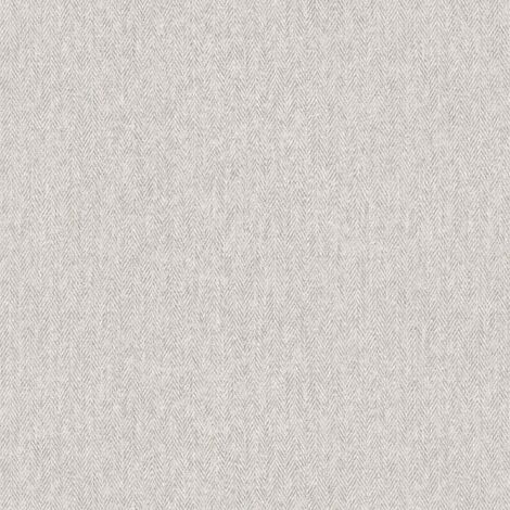 Crown Harris Tweed Herringbone Texture Soft Grey Wallpaper Luxury Fabric Effect