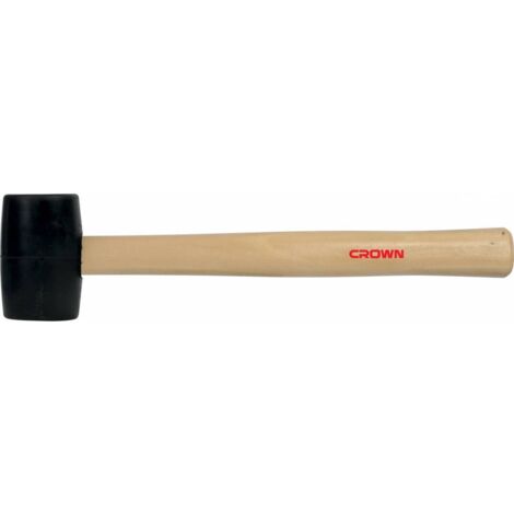 CROWN MAZZUOLA CABEZA DE GOMA M/MADERA 65 MM CPHHR-WHB16