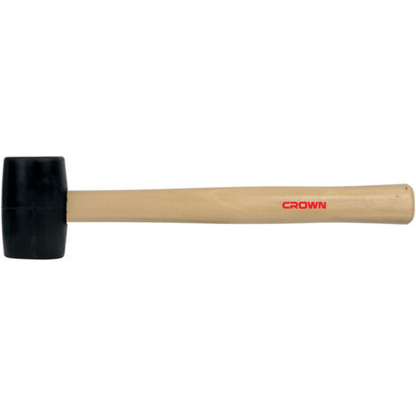CROWN MAZZUOLA TESTA IN GOMMA M/LEGNO 65 MM CPHHR-WHB16- 1,0 pz