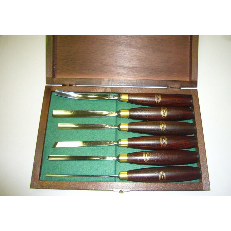 Crown - Set de 6 ciseaux de sculpteur 250mm