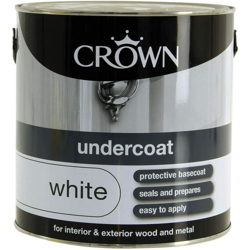 2.5L - Retail Undercoat Pure Brilliant White - Crown