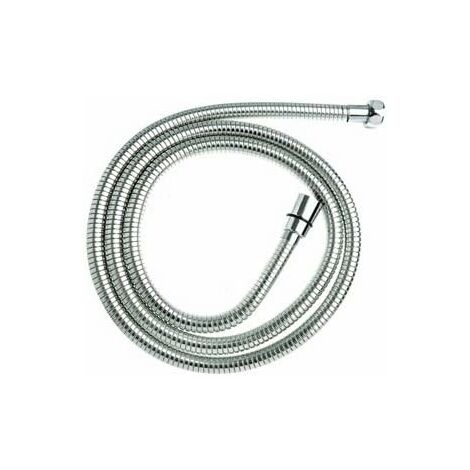 Croydex 1.5m-2m Stretchy Shower Hose Replacement Chrome