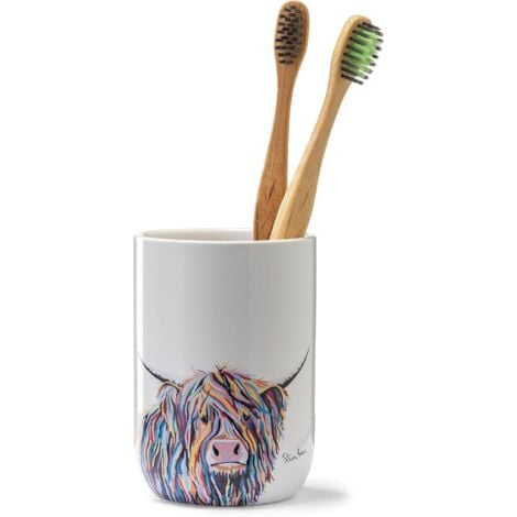 Croydex Art by Steven Brown Angus McCoo Tumbler, Ceramic