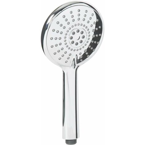 Croydex Chrome Shower Head Handset with Five Settings - Varone