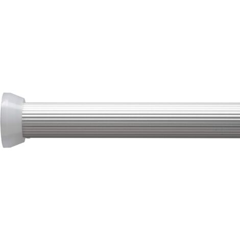 Croydex Heavy Duty Telescopic Tension Rod 1100-1950mm - Silver
