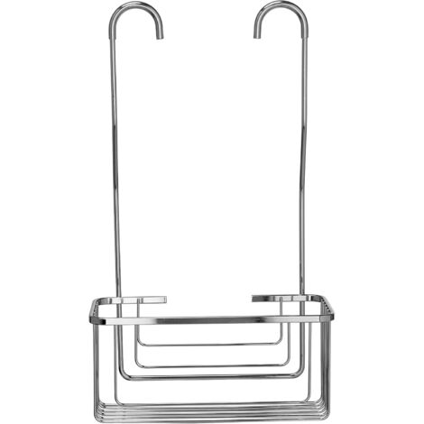 Croydex Hook Over Shower Caddy, Chrome, Rust Free, Bathroom Storage
