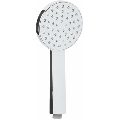 Croydex Keila One Function Shower Handset Head, Easy Clean, Chrome