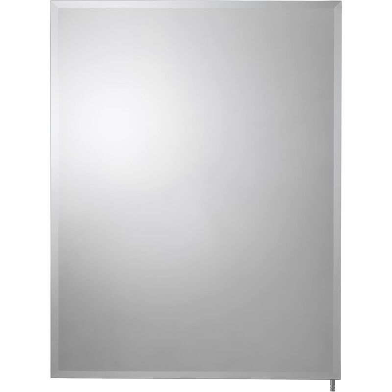 Aluminium Single Door Cabinet, Hang 'n' Lock, 66 x 51cm - Langley - Croydex