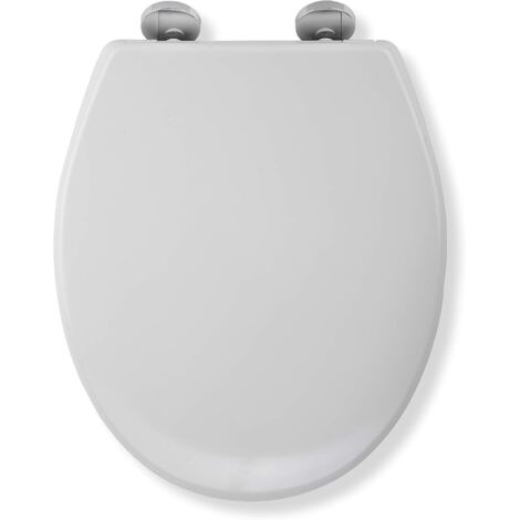 Croydex Oval Soft-Close Toilet Seat with Quick Release & Flexi-Fix- Constance