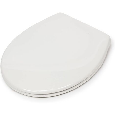 Croydex Oval Soft Close Toilet Seat with Quick Release & Stick n Lock - Corvo