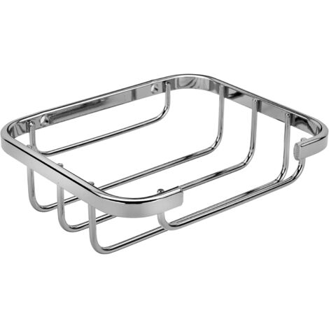 Croydex Rust Free Soap Dish Wall Mounted Basket for Bathroom Sink