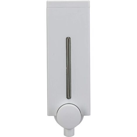 Croydex Soap Dispenser Wall Mounted Liquid Bathroom Hand Soap Shower Gel, 450ml