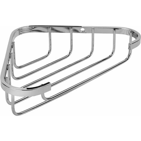 Croydex Stainless Steel Corner Soap Dish