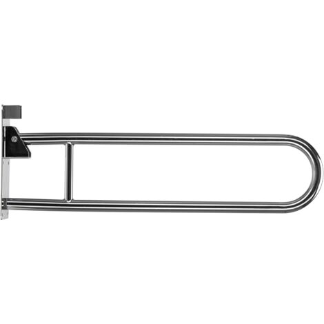Croydex Stainless Steel Foldaway Hand Rail, Shower Handle