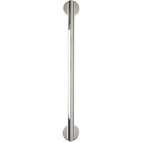 Croydex Stainless Steel Grab Bar Hand Rail, Long Shower Handle, 600mm