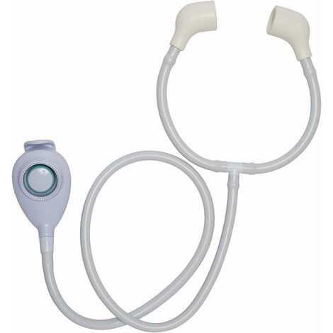 Croydex Universal Shower Tap Attachment Hose, 2 Spray Settings, Handheld Shower