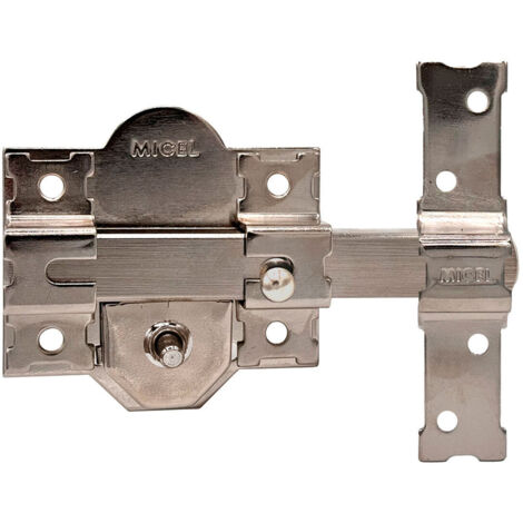 Crr08 86b/70 mm Serratura da coprire nichelata
