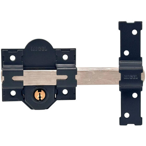 Crr09 86l/50 mm Serratura da rivestire verniciata grigia