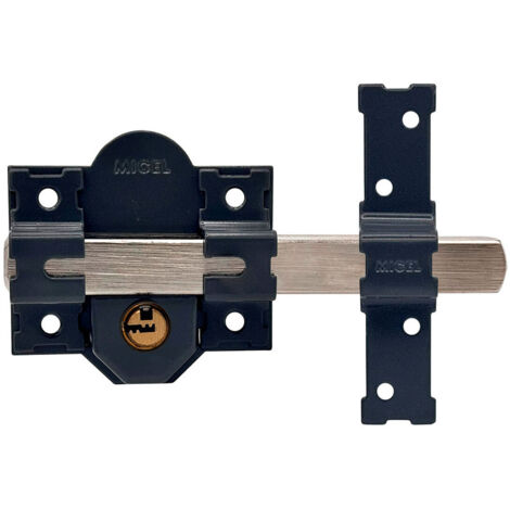 Crr11 86l/50 mm Serratura da coprire dipinta grigia