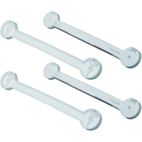 CRUCCIA LATERALE PER SCOLAPIATTI PLASTIFICATI  pz. 4
