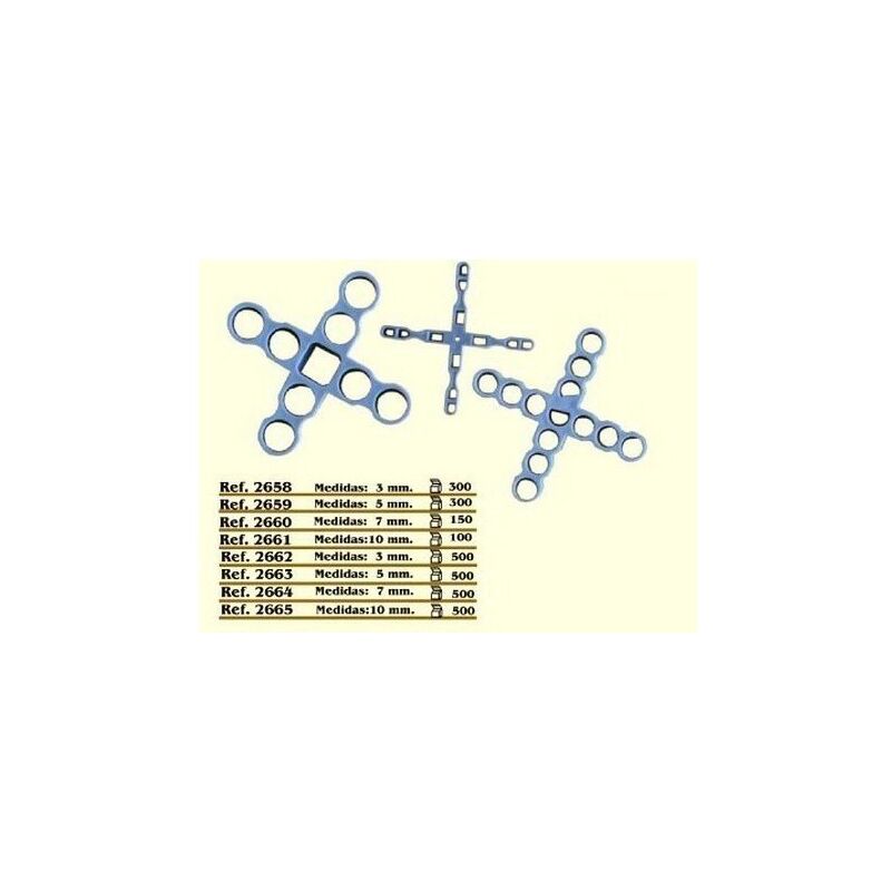 

Cruceta Construccion 10Mm Pavimentos Revestimientos Cv Tools 100 Pz