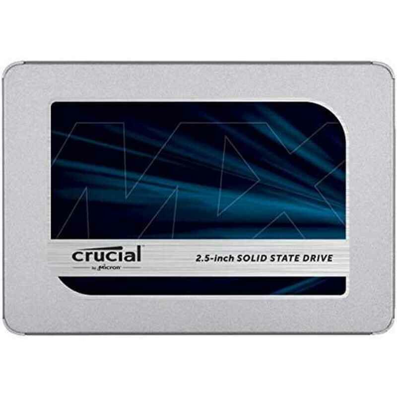 

Disco Duro MX500 SATA III SSD 2.5' 510 MB/s-560 MB/s 1 TB - Crucial