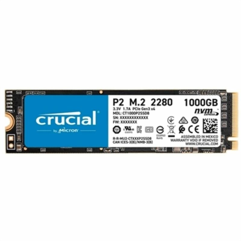 

Disco Duro P2 M.2 SSD 1 TB - Crucial