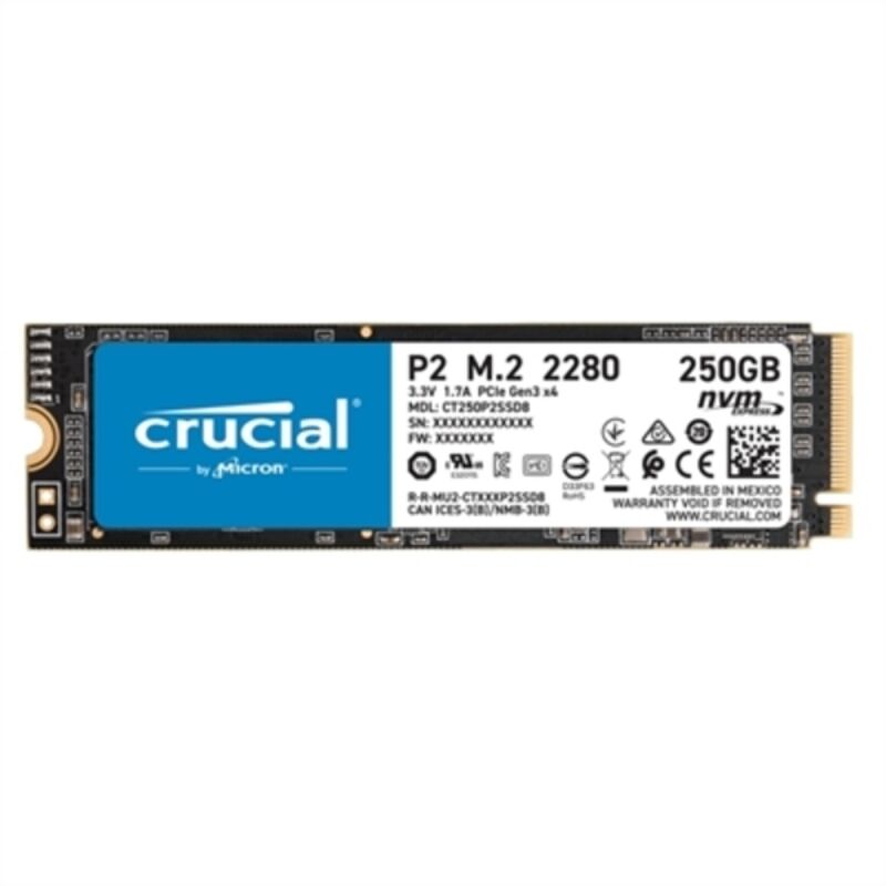 

Disco Duro P2 M.2 SSD 250 GB - Crucial