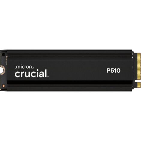 Crucial P510 1TB NVMe SSD w/heatsink