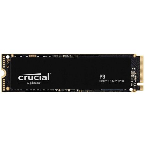 Crucial SSD P3 M.2 500 GB PCI Express 3.0 3D NAND NVMe