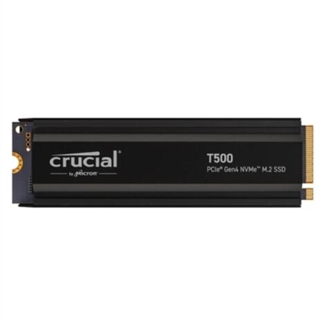 Crucial T500 1TB NVMe SSD w/heatsink