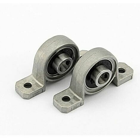 CRUEL Roulement Bloc,Palier Roulement De Bloc,D'Oreiller Support D'Arbre De Roulement Kp08 Roulements À Rouleaux Sphériques Boîtier De Palier 1Pcs (8Mm)