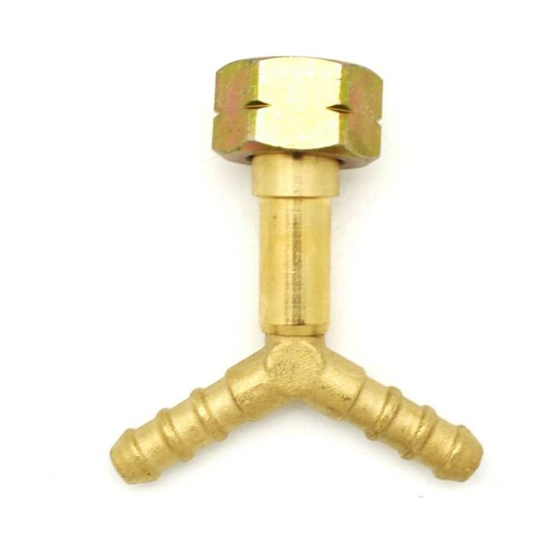 Cruiser 3 voies avec écrou Ch 25 et deux sorties de tuyau