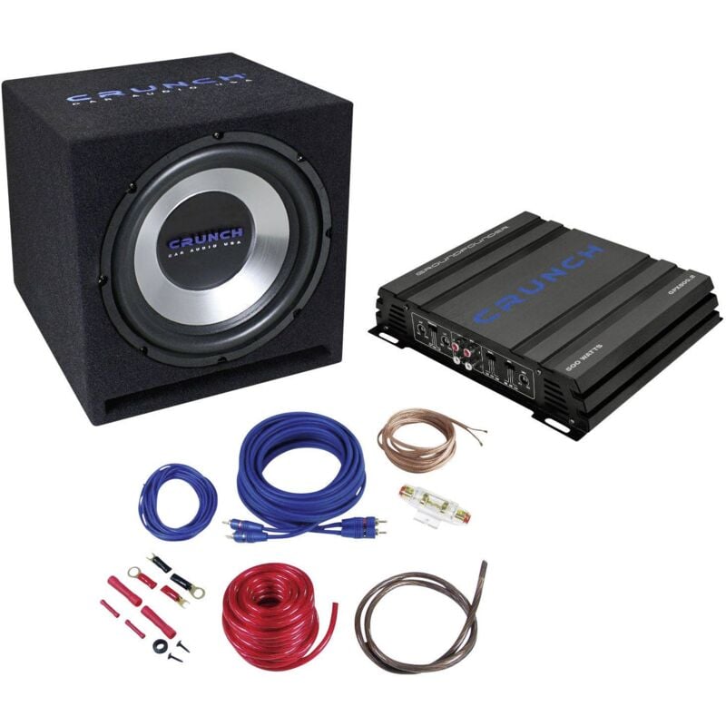Crunch - set Hi-Fi pour voiture CBP1000 1000 w Q458351