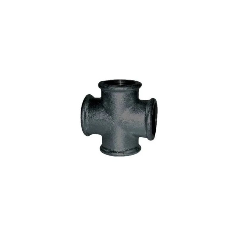 

Cruz 90° hembra 33x42 negro