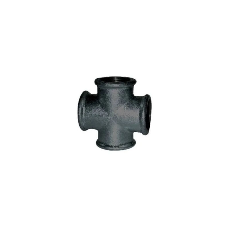 

Cruz 90° hembra 50x60 negro